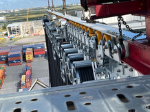 Heaviest motorized festoon system Conductix-Wampfler has ever engineered and built